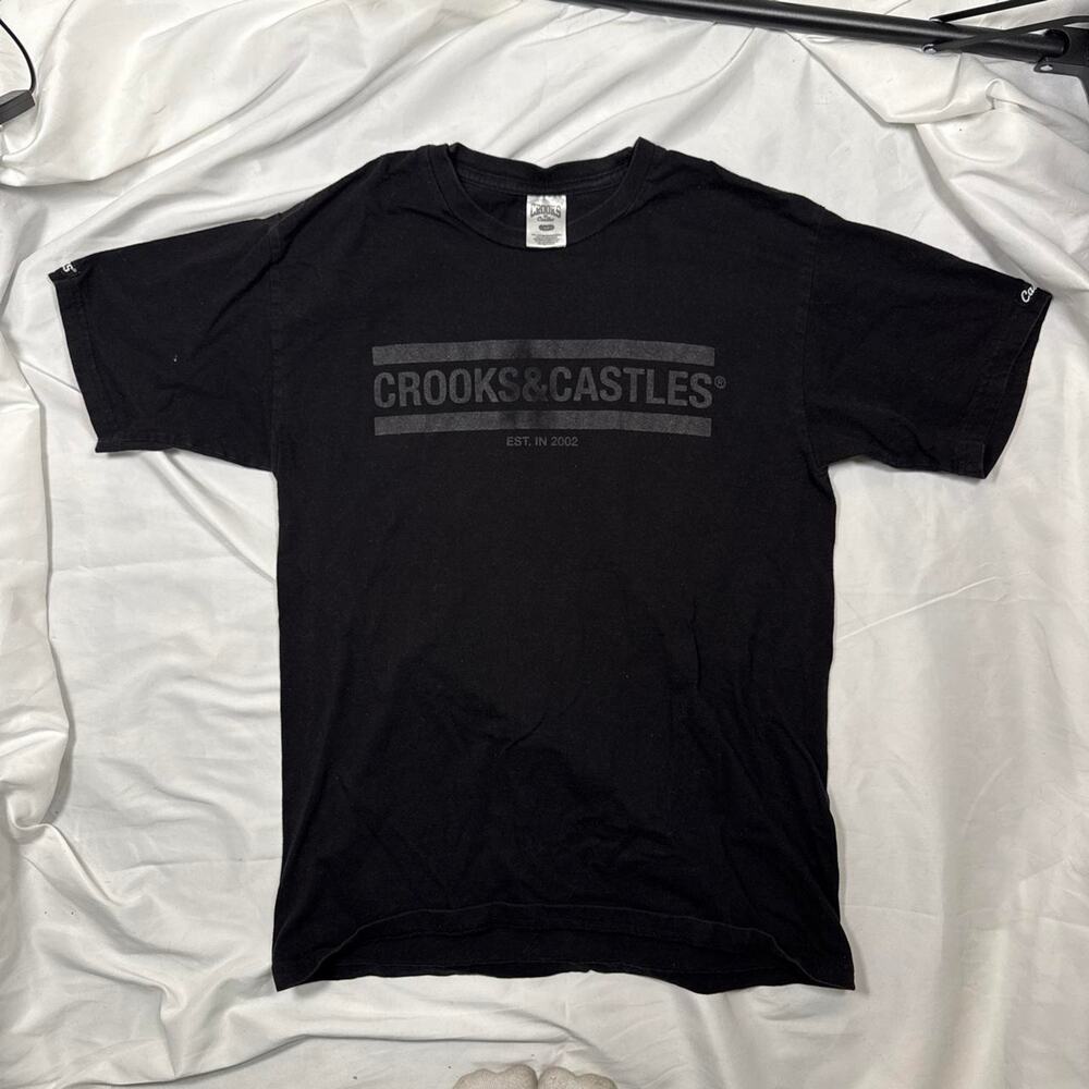 Crooks castles black logo